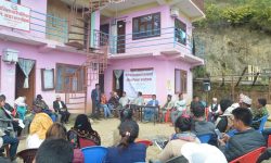 संखुवासभामा वित्तिय साक्षरता प्रदान गर्दै प्रभु बैंक