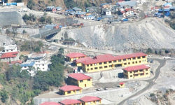 माथिल्लो तामाकोशी जलविद्युत् आयोजनाको हेडवर्क्सको परीक्षण शुरु