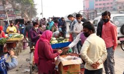 तरकारी बजारको व्यवस्थापन हुन नसक्दा कोरोनाको जोखिम बढ्दो
