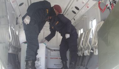 कोभिड १९ को नमुना सङ्कलन – तस्विरमा