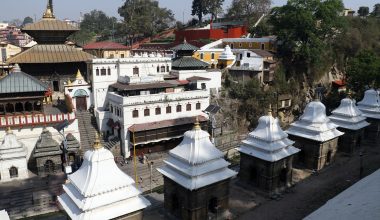 सुनसान पशुपतिनाथ मन्दिर र वरिपरिका क्षेत्र
