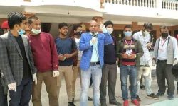 कोरोना राहात : अनेरास्ववियुद्धारा  खाद्यान्न वितरण जारी