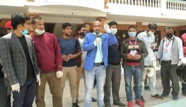 कोरोना राहात : अनेरास्ववियुद्धारा  खाद्यान्न वितरण जारी