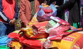 एक हजार परिवारलाई राहत वितरण