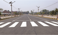 राजधानीका सडक रङरोगनले चिटिक्क