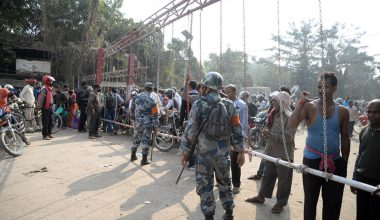 लकडाउन : भारतीय सीमा नाकामा कडाइ