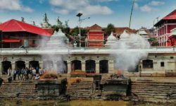 पशुपतिमा जलाउन ल्याइने शव घट्ने क्रम अझै जारी