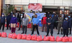महानगरको वडा नं. ५ द्धारा १ हजार जनालाई राहत वितरण