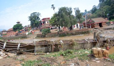 बाढीले पुल बगाएपछि आवतजावतमा समस्या