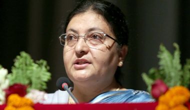 आज १३ औं गणतन्त्र दिवस, राष्ट्रपति भण्डारीद्वारा शुभकामना सन्देश