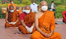 लुम्बिनीमा रतनसूत्र पाठ गरि बुद्ध जयन्ती मनाइयो, केहिबेरमा घर–घरमा दीप प्रज्वलन गरिदैँ