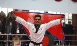 नेपालका कमलले जिते तेक्वान्दो च्याम्पियनशिपमा स्वर्ण