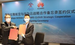 हिमालय एयरलाइन्स र ह्वावेवीच सहकार्य गर्ने सम्झौता