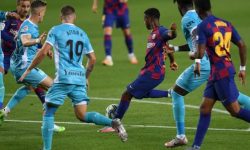 ला लिगामा बार्सिलोना विजयी