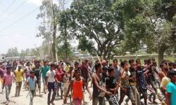 प्रहरी हिरासतमा युवकको मृत्यु, आफन्तद्वाा छानबिनको माग गर्दै प्रदर्शन