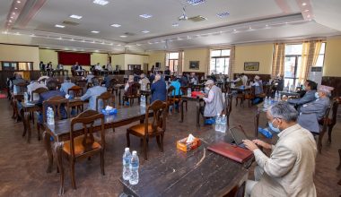 नेकपा बैठक : पहिलो वरियताका अध्यक्ष ओली अनुपस्थित, बैठक सीमा विवादमा मात्रै केन्द्रित