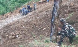 पाल्पामा पहिरोले चारवटा गाडी बगायो, यस्तो छ यात्रुको अवस्था !