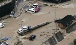 चीनमा बाढी र पहिरोमा परी १७ जनाको मृत्यु