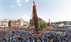 रातो मच्छिन्द्रनाथको रथारोहण सम्पन्न