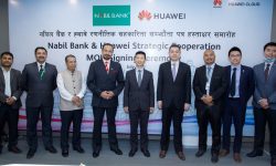 नबिल बैंकले हुवावेसँग गर्यो रणनीतिक <br> सहकारिता सम्झौता