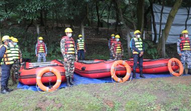 विपद् व्यवस्थापनको तयारी अभ्यास पूरा
