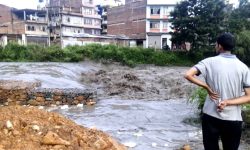 काठमाडौं कै खोलाहरुमा बहाव बढ्यो, नदी नाला आसपासका घरहरुमा बाढी पस्न सक्ने