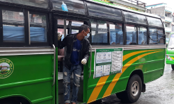 काभ्रेमा सार्वजनिक यातायात बन्द