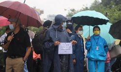 औषधि व्यवसायीहरु आन्दोलनमा उत्रिए (फाेटाेफिचर)