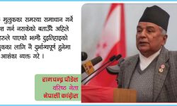 कम्यूनिष्टले समस्या जन्माउँछन्, समाधान खोज्दैनन् – रामचन्द्र पाैडेल