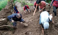 पहिरोले परिएर रुकुममा २ जनाको मृत्यु