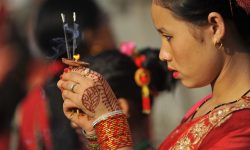 घरमै पूजा आराधना गरी मनाइयो हरितालिका