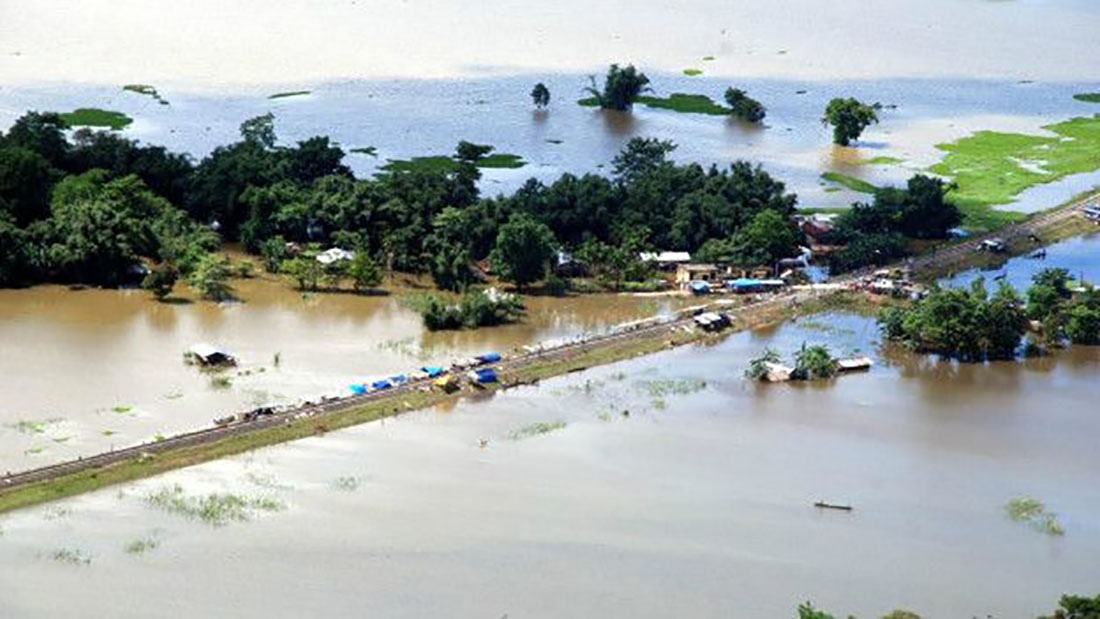 दक्षिण कोरियामा भिषण वर्षा, १३ जनाको मृत्यु १३ जना बेपत्ता