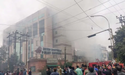 भारतको एक कोरोना अस्पतालमा आगलागी, ८ जनाको मृत्यु