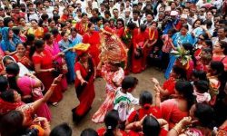 गौरा र तीज समूहमा मनाउन रोक