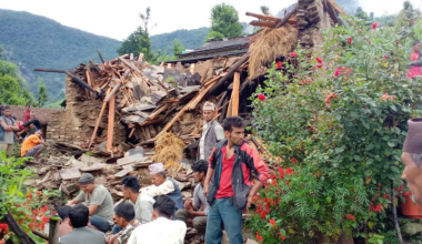 दैलेखमा पहिरोले एककाे मृत्यु, ६ जना घाइते