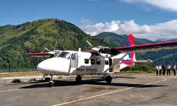 फाप्लु विमानस्थलमा ‘वाक थ्रु मेटल डिटेक्टर’ यन्त्र जडान