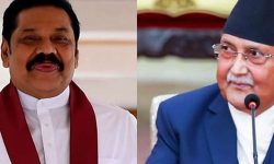 प्रधानमन्त्री ओली र श्रीलंकाका समकक्षी राजपाक्षेबीच फाेनवार्ता, चुनाव जितेकोमा दिए बधाई