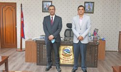 युएई सरकारलाई पर्यटन तथा हवाई क्षेत्रमा लगानी गर्न मन्त्री भट्टराईको आग्रह