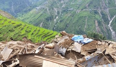 लिदी पहिराेमा परि मृत्यु हुनेकाे संख्या ३७ पुग्याे, अझै बेपत्ता २