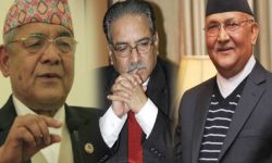 प्रचण्ड, गौतमसँग प्रधानमन्त्रीको परामर्श