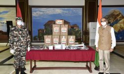 सेनाले दियो बालीनालीको क्षतिपूर्ति