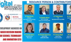 विज्ञान प्रविधिमा विकास एजेन्सीको भूमिकाको बारेमा डिजिटल संवाद आयोजना