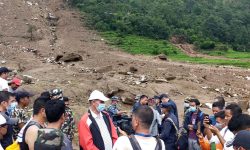 सभामुख सापकोटा घुम्थाङकाे पहिरोमा