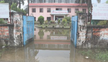चितवनका सरकारी कार्यालयहरू डुबानमा