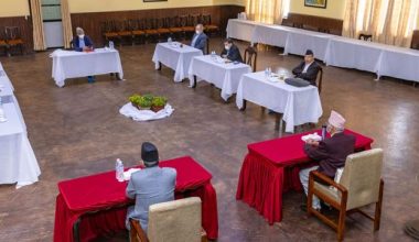 नेकपा सचिवालय बैठक बस्दै : बैठक राष्ट्रिय सभामा कसलाई लिने भन्ने विषयमा केन्द्रीत