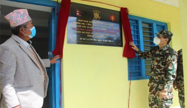 नेपाली सेनाका विभिन्न निकायहरुबाट शीघ्र प्रभाव आयोजनाको निर्माण कार्य सम्पन्न