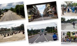 निशेधाज्ञा सकिने दिन काठमाडाैंका विभिन्न ठाउँमा खिचिएका तस्विरहरू