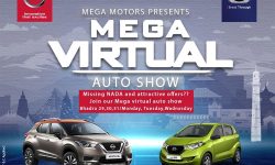 मेगा मोटर्सको भर्चुअल अटो शोमा ४ लाखसम्म नगद छूट