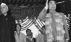 Nehru & Zhou En Lai