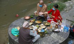 सोह्र श्राद्धको पहिलो दिन तस्बिरमा